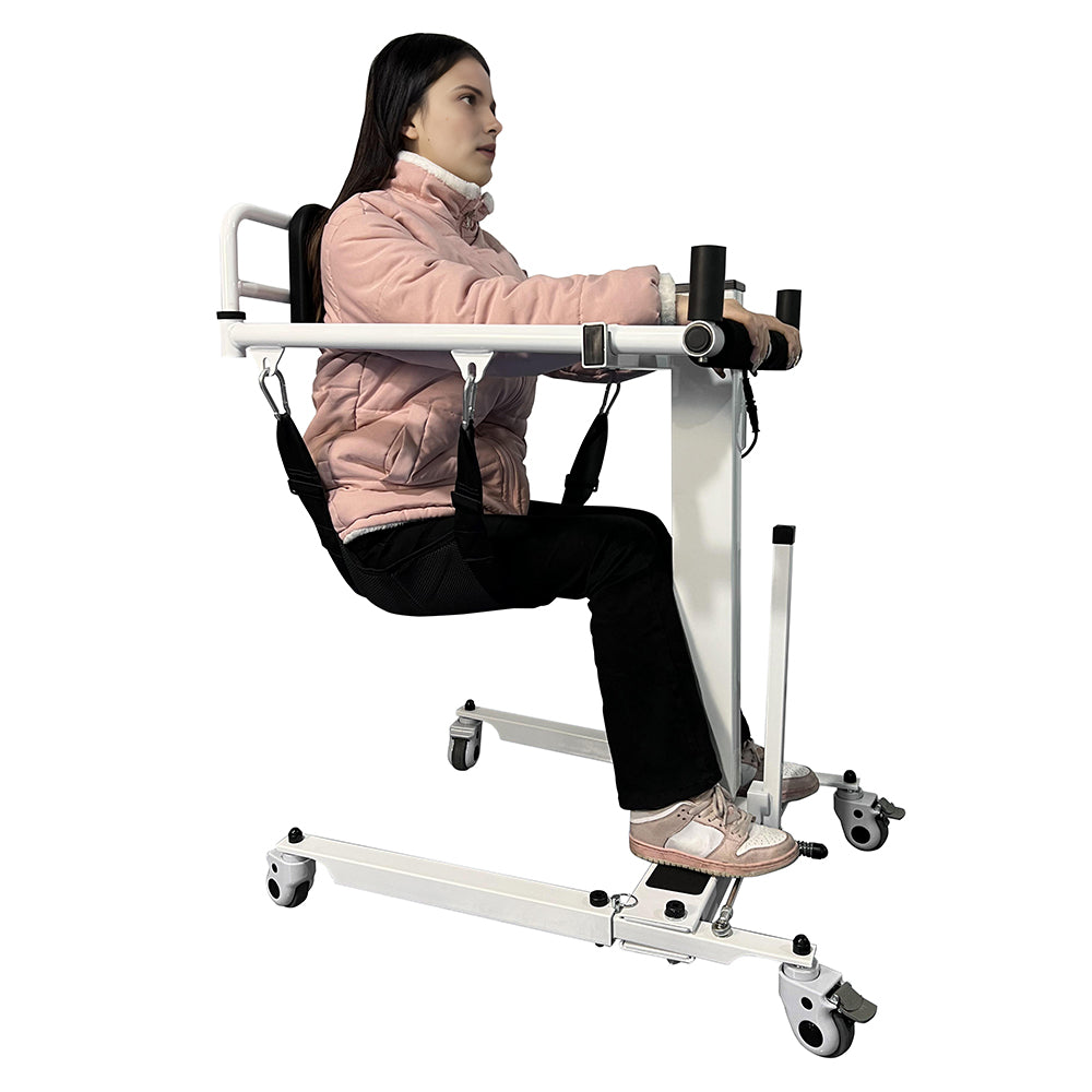 Portable Foldable Patient Lift-Electric Transfer Chair